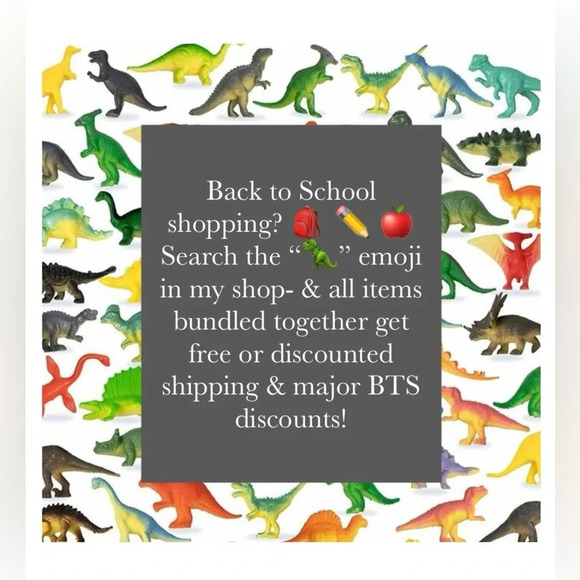 🦖🎒✏️🍎 BACK TO SCHOOL BUNDLES: Free or Discounted Shipping & Major Discounts🦖 - Picture 1 of 1